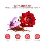 HEMANI Water Spray Rose Saffron 120mL