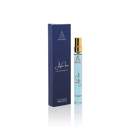 AQUA FRIA EDP 10ML – MEN + SILVER MOON EDP 10ML – WOMEN + WB By Hemani Perfume Musk Raeesi 50mL