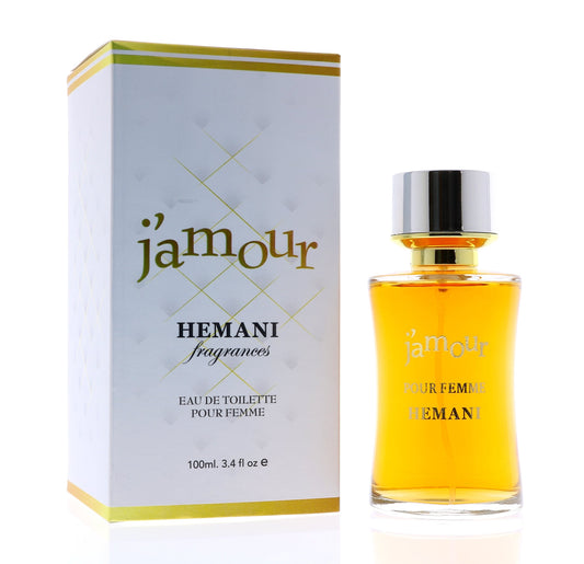 WB Hemani Perfume Floraison 100mL + HEMANI FRAGRANCES Jamour Perfume for Women 100mL (3.5 FL OZ) + HEMANI FRAGRANCES Ivy Perfume for Women 100mL (3.5 FL OZ)